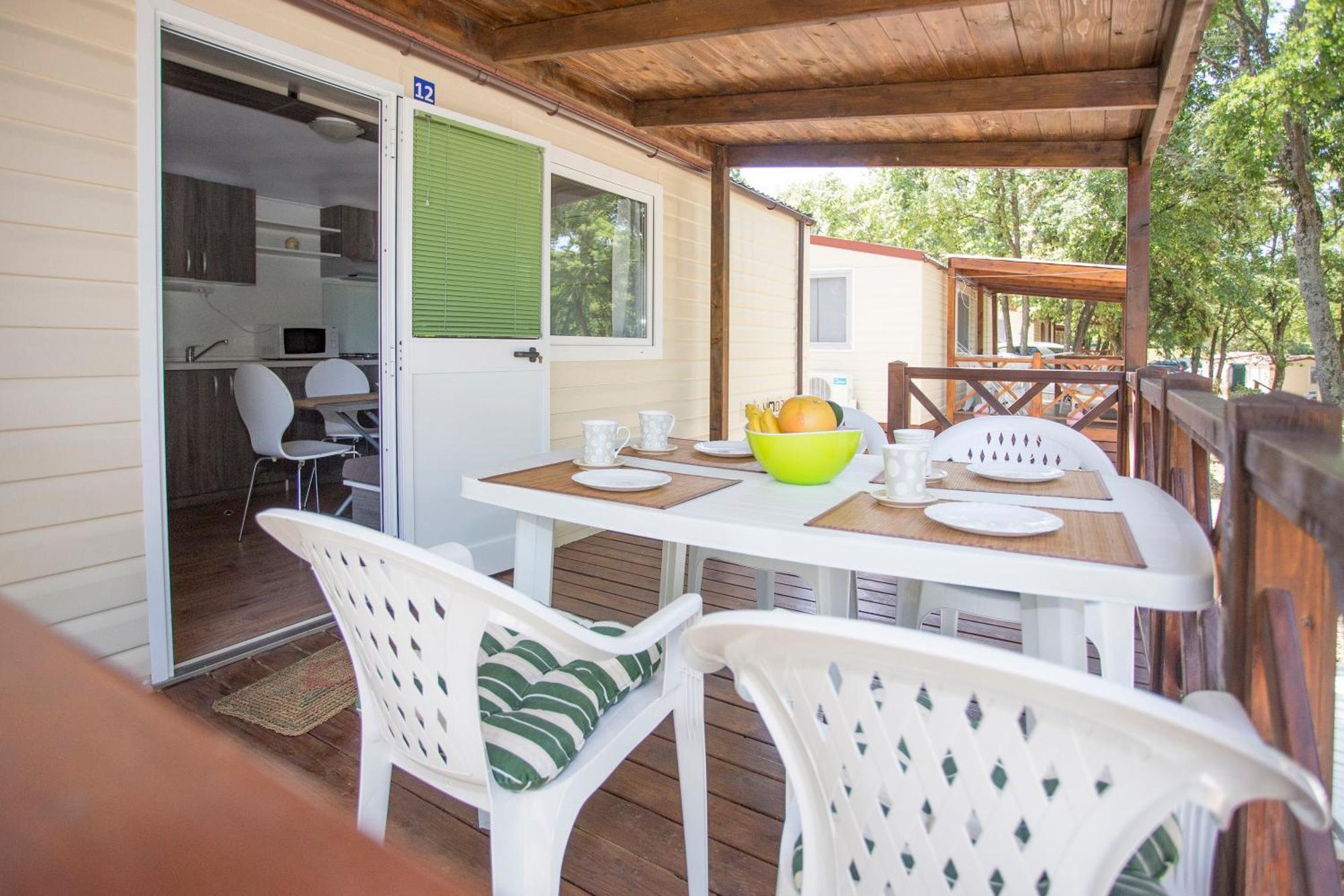 Cherry Premium Bianca Mobile Homes Zelena Laguna Porec Bagian luar foto